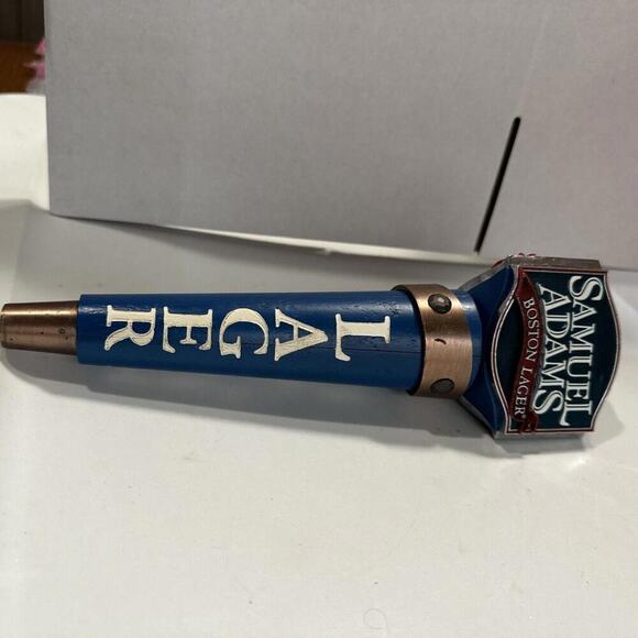 Samuel Adams Boston Lager Ribbon Beer Tap Handle - Picture 3 of 5